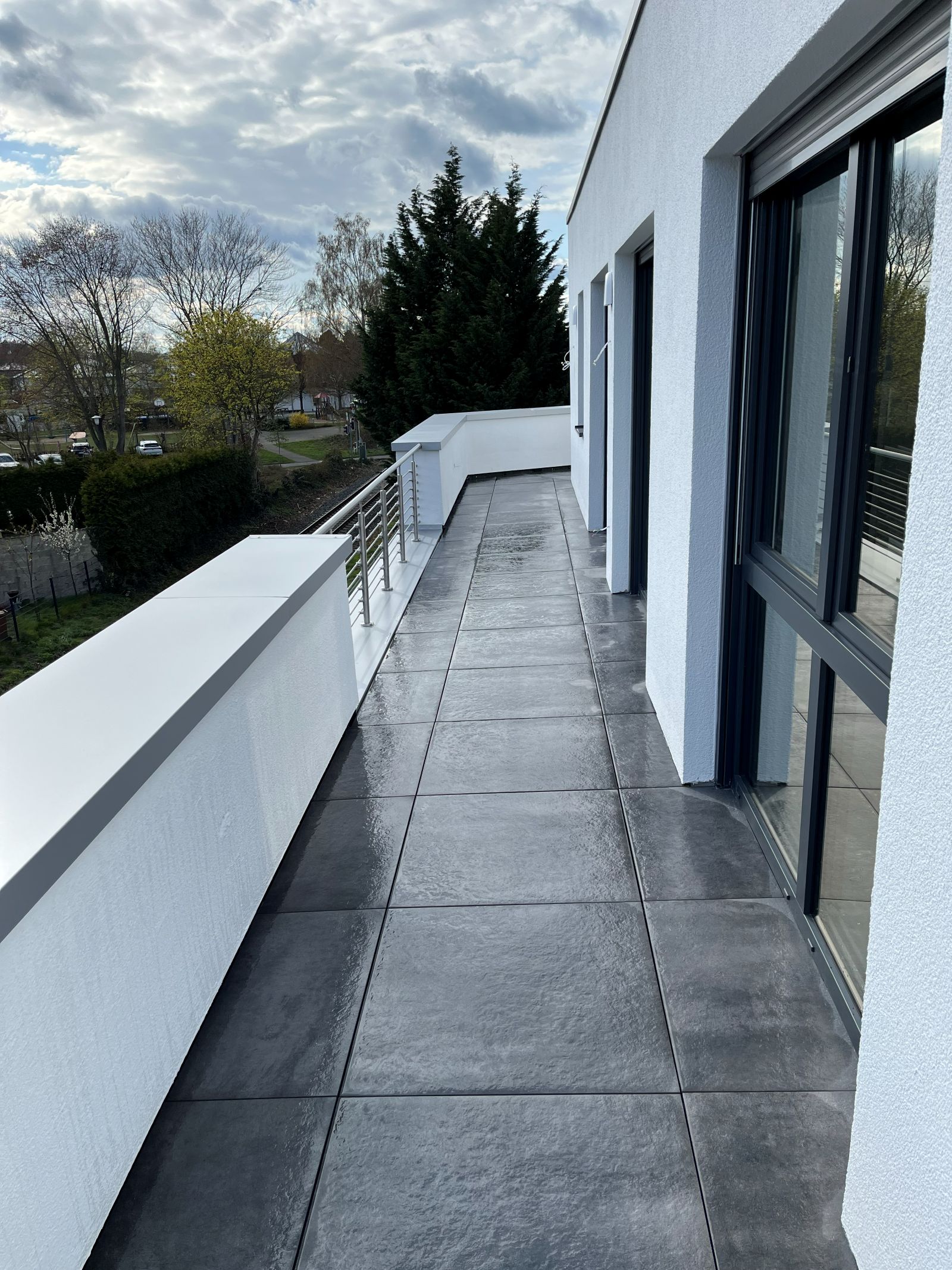 Penthouse-Dachterrasse mit Rundumblick