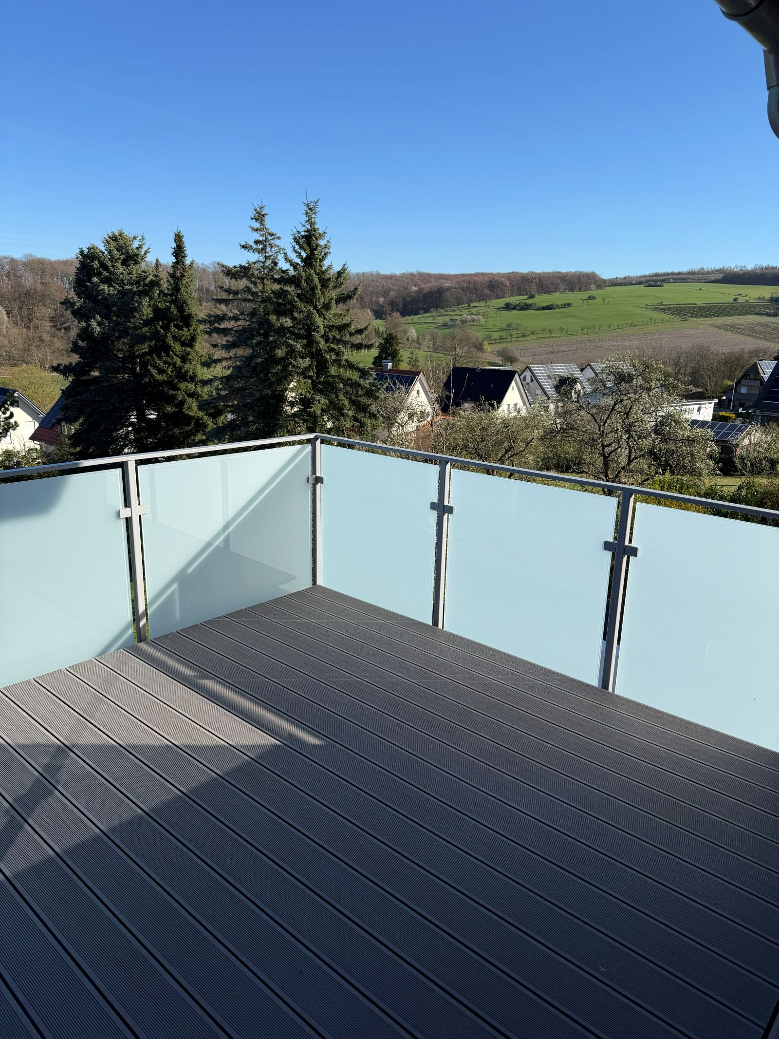 Balkon mit Panoramablick