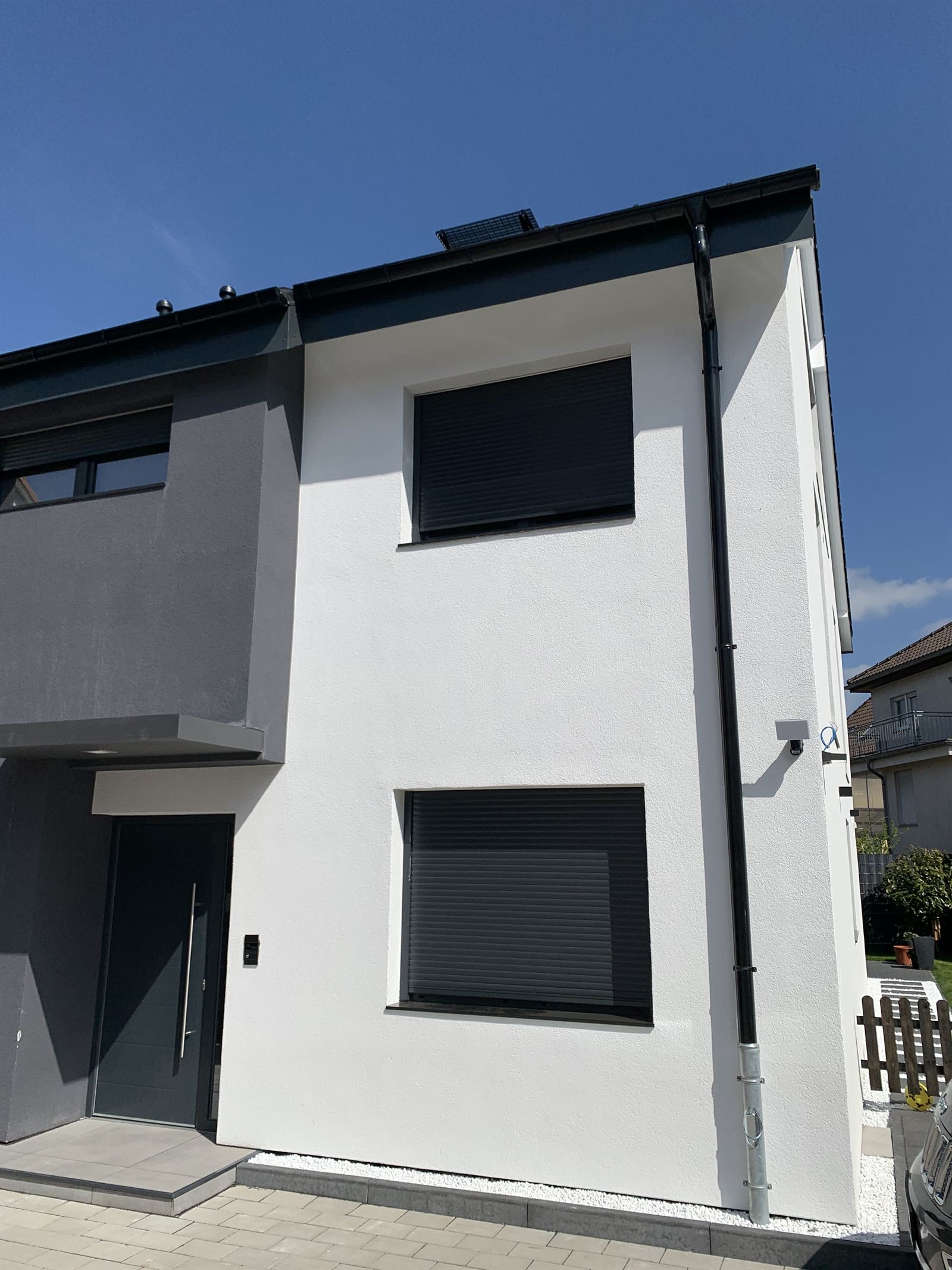 Moderne Putzfassade