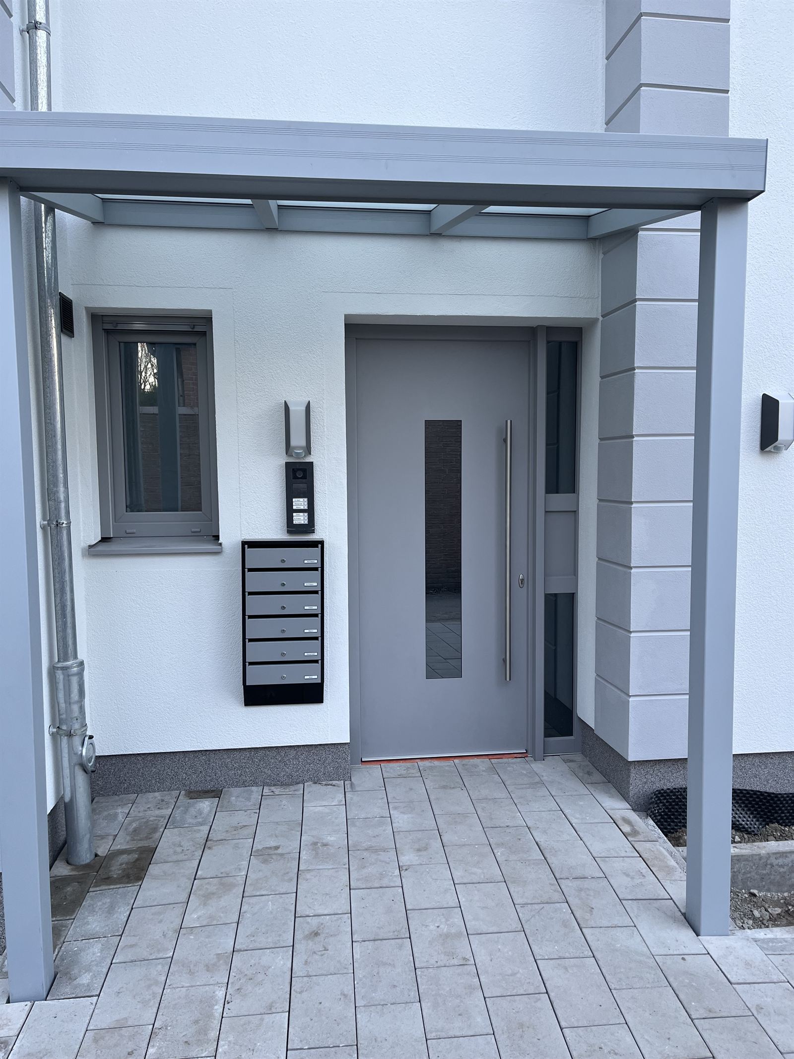 Überdachter Hauseingang
