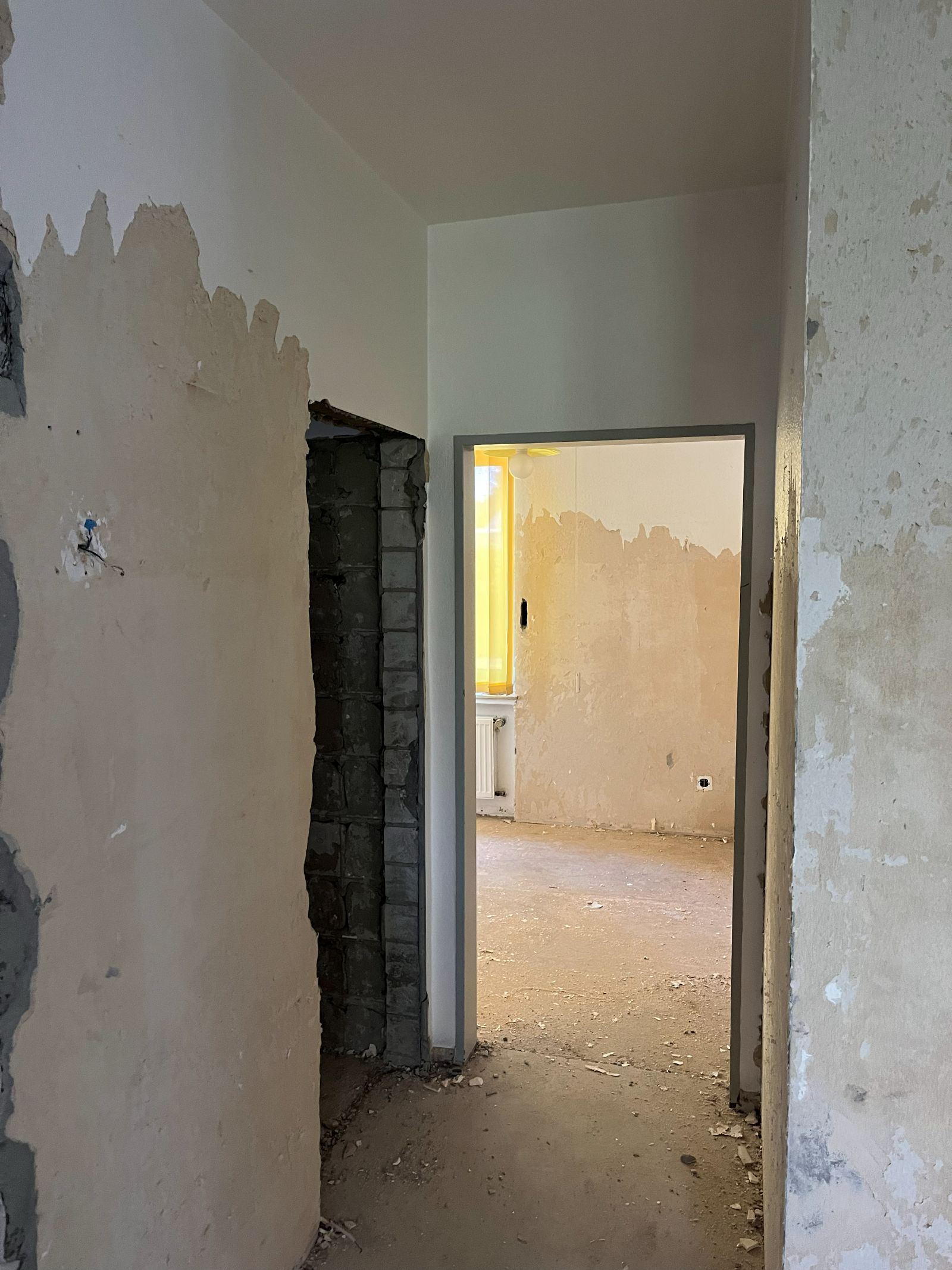 Rohbau und neue Wände